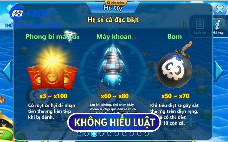 Không hiểu luật khi chơi sẽ có thể khiến bạn thất bại nhanh chóng